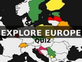 Spel Locatie van de Europese landenquiz  online