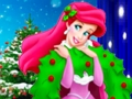 Spel Ariel de kleine zeemeermin Kerst aankleden  online