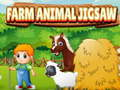 Spel Puzzel met boerderijdieren  online