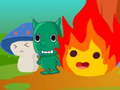 Spel Vuurbal en waterbal avontuur 4  online