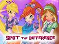Spel Winx Club Zoek de verschillen  online