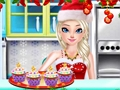 Spel Bevroren Kerst Cupcake Maker  online
