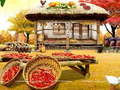 Spel Cartoon herfst puzzel  online