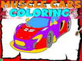 Spel Muscle Cars kleurplaten  online