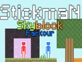 Spel Stickman SkyBlock Parkour online