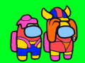 Spel Onder ons kleuren  online