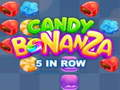 Spel Candy Bonanza 5 op een rij  online