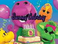 Spel Barney Kleurplaten  online