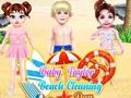 Spel Schoonmaakdag op het strand van Baby Taylor  online