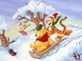 Spel Winnie de Poeh Kerstpuzzel 2  online