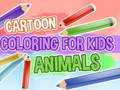 Spel Tekenfilmkleuring voor kinderdieren  online