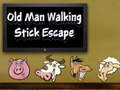 Spel Oude man wandelstok ontsnappen  online