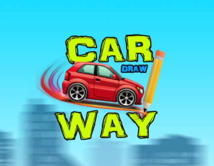 Spel Teken een pad voor de auto  online
