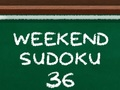Spel Weekend sudoku 36 online