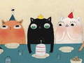 Spel Grappige Katten Slide  online