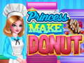 Spel Princess Make Donut Koken  online