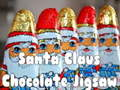 Spel Kerstman chocolade puzzel  online