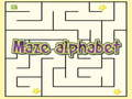 Spel Doolhof alfabet  online