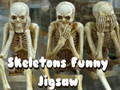 Spel Skeletten Grappige puzzel  online