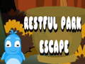 Spel Rustgevende ontsnapping uit het park  online