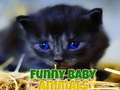 Spel Grappige Babydieren  online