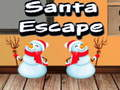 Spel Kerstman ontsnappen  online