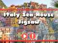 Spel Italië Sea House Jigsaw  online