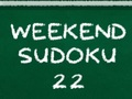 Spel Weekend sudoku 22 online