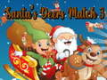Spel De herten van de kerstman Match 3  online