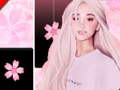 Spel Ariana Grande Pianotegels Roze, Muziek & Magie  online