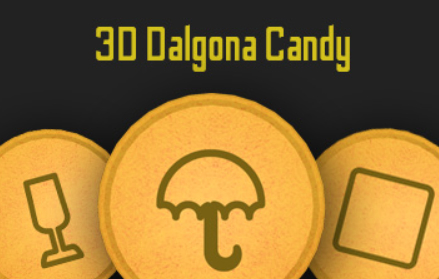 Spel 3D Dalgona-snoepjes  online