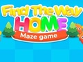 Spel Vind de weg naar huis doolhofspel  online