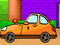 Spel Oranje auto ontsnapping  online