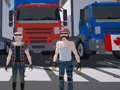 Spel Vrachtwagen en politie  online