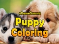 Spel 4GameGround Puppy Kleurplaten  online