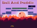 Spel Bal en peddel  online