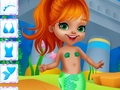 Spel Zeemeermin Paper Doll aankleden  online