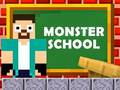 Spel Herobrine versus Monsterschool  online