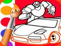 Spel Kleurboek voor jongens voor kinderen  online