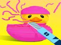 Spel Elastiekjes snijden  online