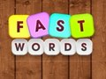 Spel Snelle woorden  online