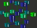 Spel 2048 - 3D online