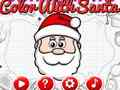 Spel Kleur met de kerstman  online