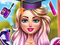 Spel Glam College-make-over  online