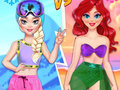 Spel Zomer vs Winter Prinsessen Gevecht  online