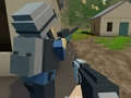 Spel Pixel Village Battle 3D online
