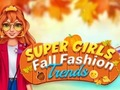 Spel Modetrends voor de herfst van supermeisjes  online