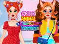 Spel Schattige dieren make-over transformatie  online