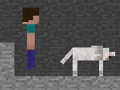 Spel Steve en Wolf  online