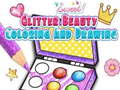 Spel Glitter schoonheid kleuren en tekenen  online